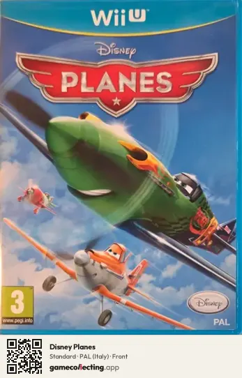 Disney Planes Nintendo Wii U, Italy box front