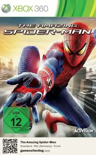The Amazing Spider-Man Xbox 360, Germany box front