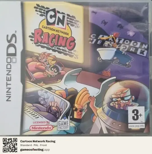 Cartoon Network Racing Nintendo DS, PAL box front