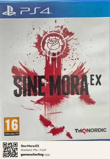 Sine Mora EX PlayStation 4, PAL box front