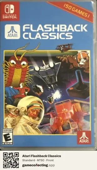 Atari Flashback Classics Nintendo Switch, NTSC box front