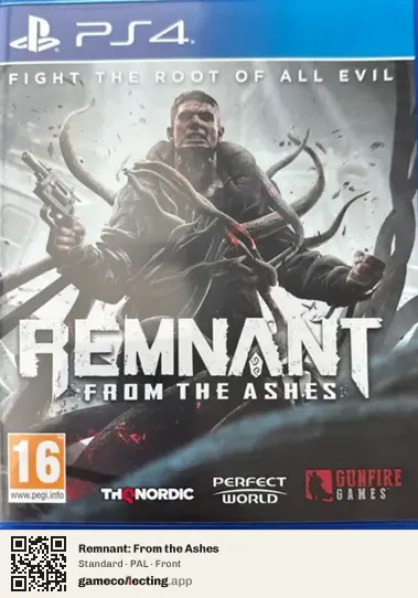 Remnant: From the Ashes PlayStation 4, PAL box front