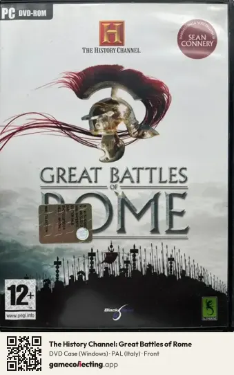 The History Channel: Great Battles of Rome Computer, Italy box front