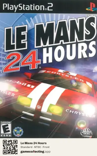 Le Mans 24 Hours PlayStation 2, NTSC box front