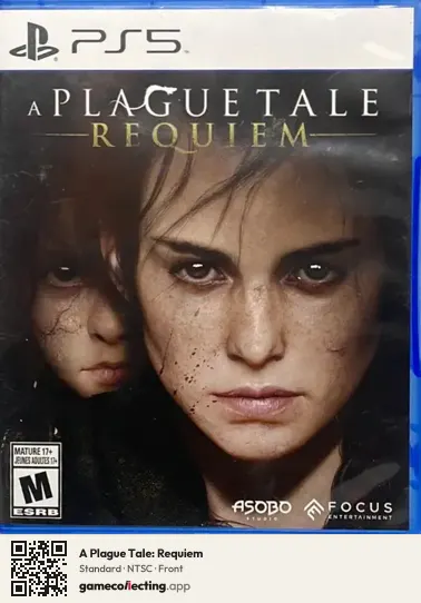 A Plague Tale: Requiem PlayStation 5, NTSC box front
