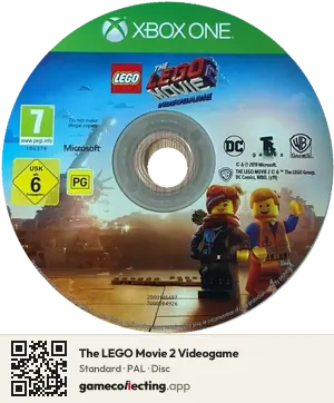 The LEGO Movie 2 Videogame Xbox One, PAL disc