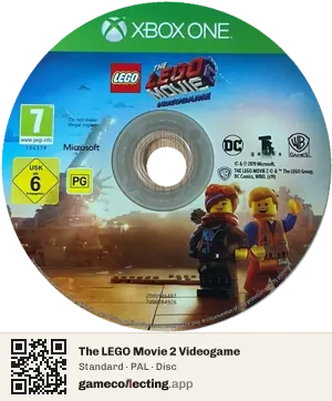 The LEGO Movie 2 Videogame Xbox One, PAL disc