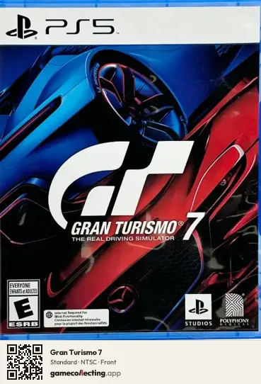 Gran Turismo 7 PlayStation 5, NTSC box front