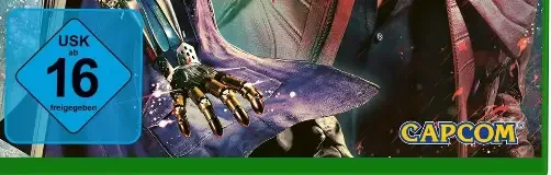 Devil May Cry 5, the USK square on its front