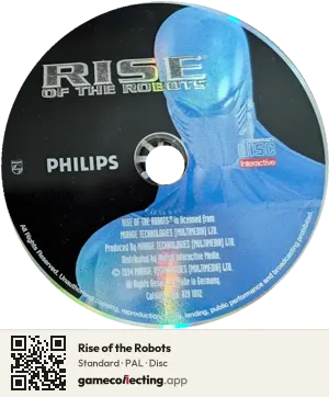 Rise of the Robots Philips CD-i, PAL disc