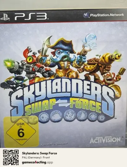 Skylanders: Swap Force PlayStation 3, Germany box front