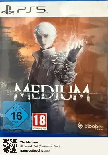 The Medium PlayStation 5, Germany box front