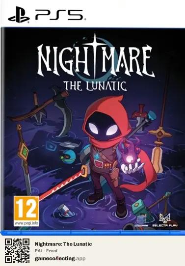 Nightmare: The Lunatic PlayStation 5, PAL box front
