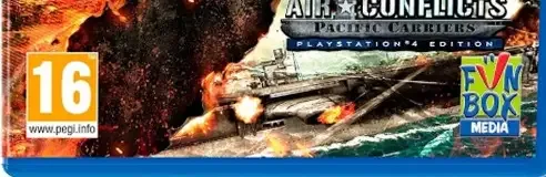 Air Conflicts Double Pack, the PEGI square on its front