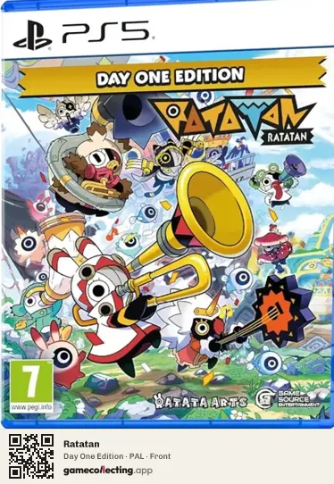 Ratatan PlayStation 5, PAL box front