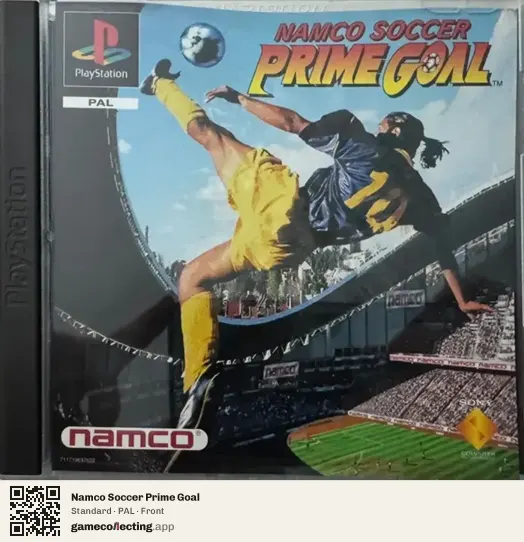 Namco Soccer Prime Goal PlayStation, PAL box front