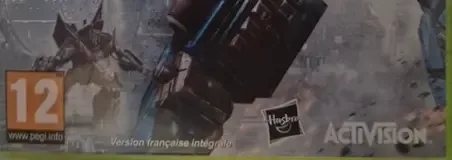 Transformers: The Game, the PEGI square on its front