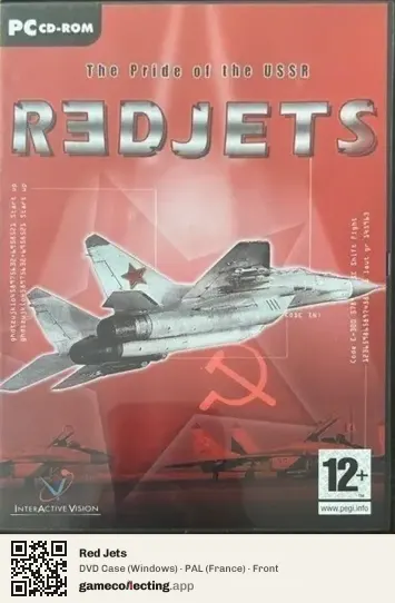 Red Jets Computer, France box front
