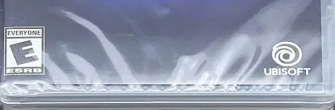 Rayman, the ESRB box on its front