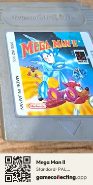 Mega Man II Game Boy, PAL cartridge label