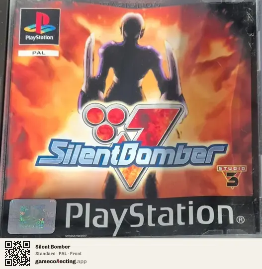 Silent Bomber PlayStation, PAL box front