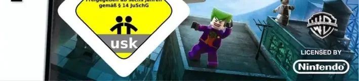 LEGO Batman: The Videogame, the USK square on its front