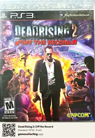 Dead Rising 2: Off the Record PlayStation 3, NTSC box front