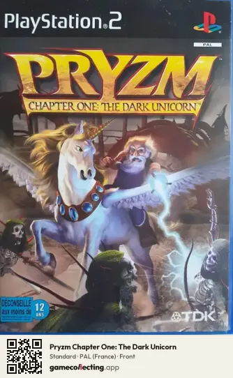 Pryzm Chapter One: The Dark Unicorn PlayStation 2, France box front