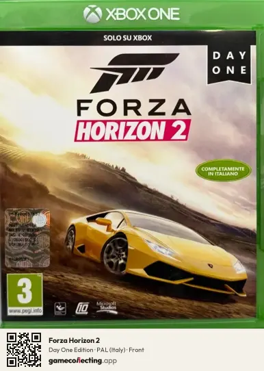 Forza Horizon 2 Xbox One, Italy box front