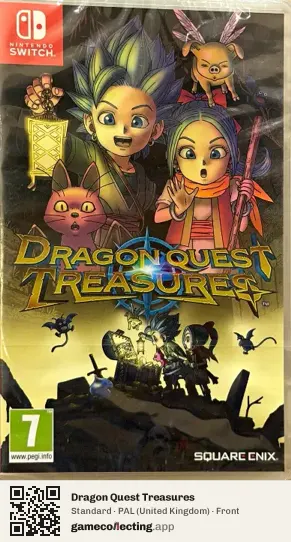 Dragon Quest Treasures Nintendo Switch, United Kingdom box front
