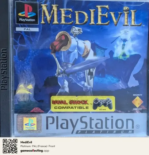 MediEvil PlayStation, France box front