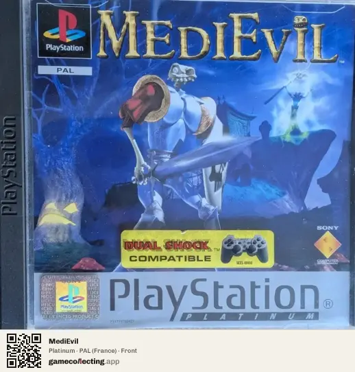 MediEvil PlayStation, France box front