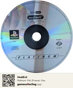 MediEvil PlayStation, PAL disc