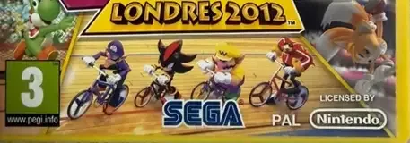 Mario & Sonic at the London 2012 Olympic Games, the PEGI square on its front