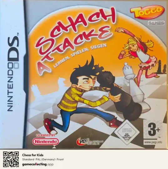 Chess for Kids Nintendo DS, Germany box front