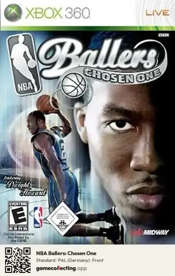 NBA Ballers: Chosen One Xbox 360, Germany box front