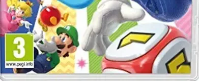 Super Mario Party, the PEGI square on its front
