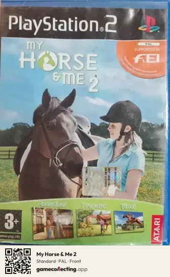 My Horse & Me 2 PlayStation 2, PAL box front