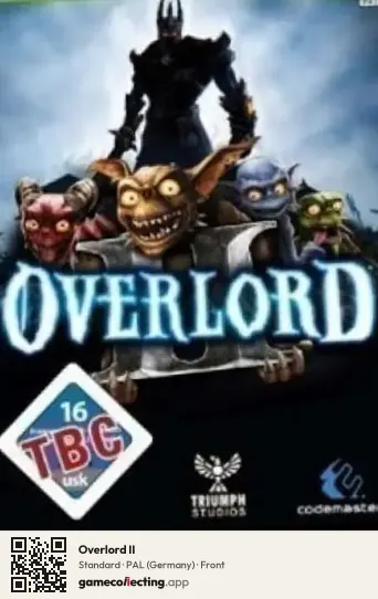 Overlord II Xbox 360, Germany box front