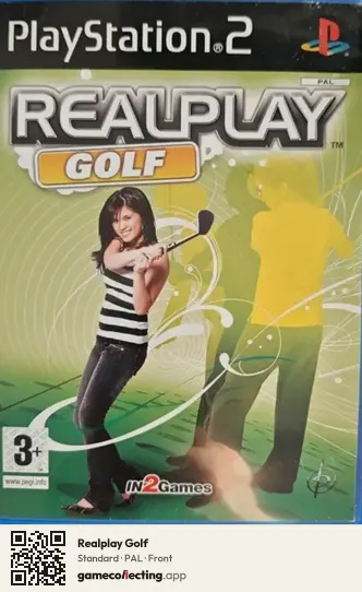 Realplay Golf PlayStation 2, PAL box front