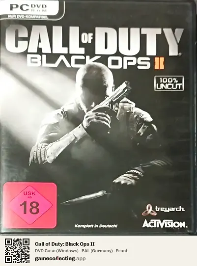 Call of Duty: Black Ops II Computer, Germany box front