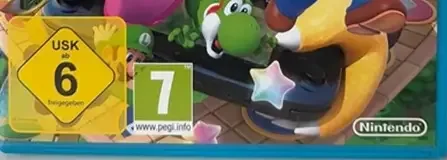 Mario Party 10, the USK square on its front