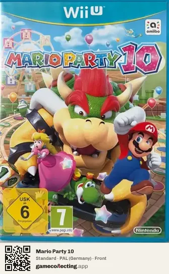 Mario Party 10 Nintendo Wii U, Germany box front