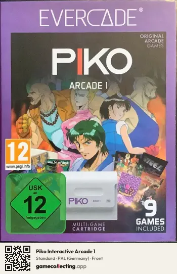 Piko Interactive Arcade 1 Evercade, Germany box front