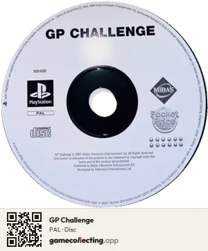 GP Challenge PlayStation, PAL disc