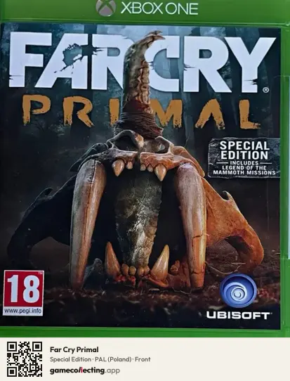 Far Cry Primal Xbox One, Poland box front