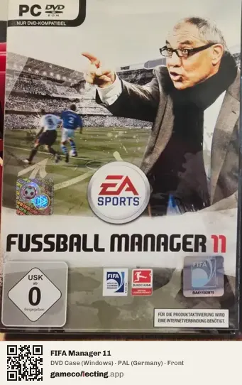 FIFA Manager 11 Computer, Germany box front