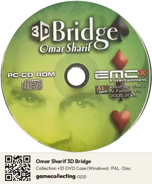 Omar Sharif 3D Bridge Computer, PAL disc