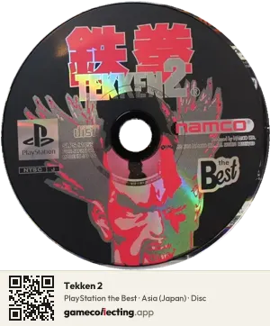 Tekken 2 PlayStation, Asia disc