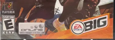 NFL Street, the ESRB box on its front